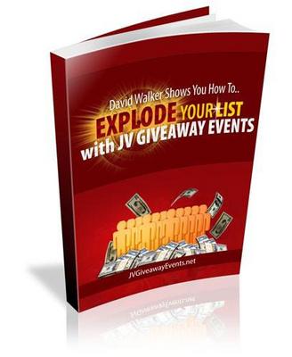 Product picture Explode Your List With JV Giveaway Events