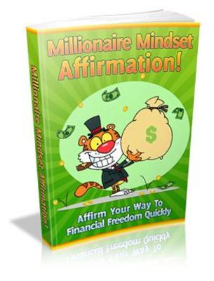 Product picture Millionaire Mindset Affirmation!